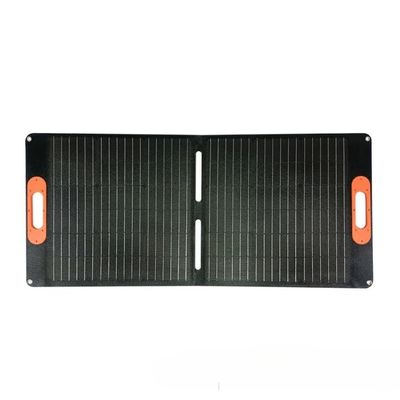 18V 100W 태양광 패널 충전기 야외 여행용 가벼운 접이식 태양광 패널