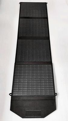 방수 직물 태양 전지 폴딩 가방 18V 휴대용 태양 전지 패널 100W 전력 발전소용