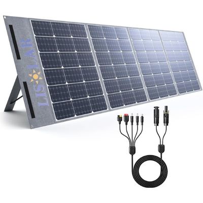 200W 태양 에너지 휴대용 충전기 방수 접을 수 있는 태양 배터리 충전기
