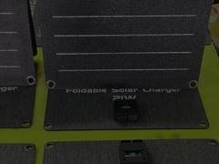 ETFE 방수 태양 전지 패널 충전기 30W 캠핑용 키크 스탠드와 함께