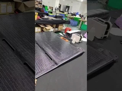 휴대용 태양광 패널 충전기 18V 200W 단 결정적 실리콘 태양광 패널